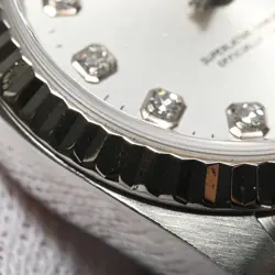 ROLEX Datejust 79174G Silver Case Size 26mm Ladies Used Watch #82819