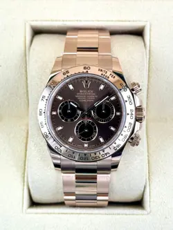 2022 ROLEX COSMOGRAPH DAYTONA 40MM 116505 ROSE GOLD CHOCOLATE DIAL