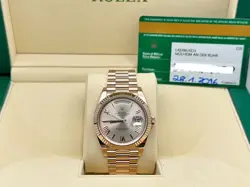 Rolex Day Date President 228235 40mm Sundust Dial 18K Rose Gold Box Paper