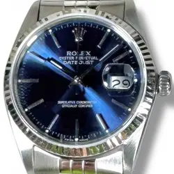 ROLEX DATEJUST 16014  36 MM BLUE DIAL