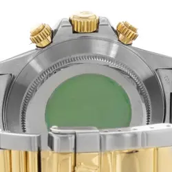 Rolex Daytona 16523 40mm White Vintage Steel Yellow Gold Mens Watch 1996