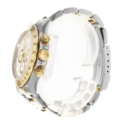 Rolex Daytona 16523 40mm White Vintage Steel Yellow Gold Mens Watch 1996