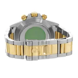 Rolex Daytona 16523 40mm White Vintage Steel Yellow Gold Mens Watch 1996