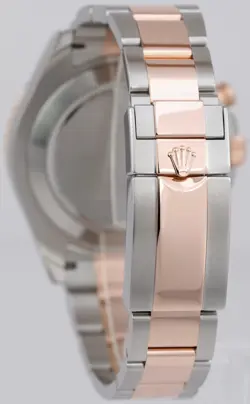 Rolex Yacht-Master II White Two-Tone Steel 18K Everose Gold 44mm Watch 116681