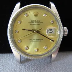 GOLD DIAL DIAMOND