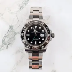 ROLEX GMT-MASTER II 116710LN STAINLESS STEEL 40MM OYSTER BRACELET