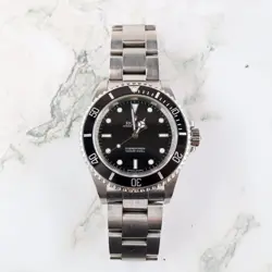 ROLEX SUBMARINER 14060M 40MM STAINLESS STEEL OYSTER BRACELET BLACK BEZEL