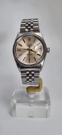 ROLEX 36MM DATEJUST AUTOMATIC WATCH - BOX , BOOKLETS, HANG TAG (JUST SERVICED)