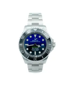 ROLEX SEA-DWELLER DEEPSEA 116660 BLUE DIAL 44MM STAINLESS STEEL DIVE WATCH