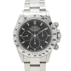 ROLEX DAYTONA 16520 BK SER.W PATRIZZI/BROWN EYE/DARTH VADER WORKIN WATCH C006329