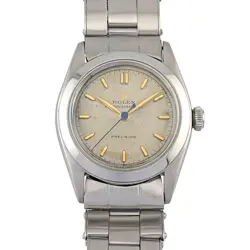 ROLEX 6020 VINTAGE OYSTER SPEEDKING PRECISION 31MM 1952 BOX & PAPERS