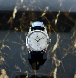A STUNNING GENTS VINTAGE 1946 ROLEX OYSTER WRISTWATCH REF. 4499 IN STEEL 34mm