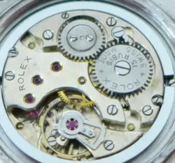 A STUNNING GENTS VINTAGE 1946 ROLEX OYSTER WRISTWATCH REF. 4499 IN STEEL 34mm