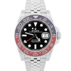 NEW JULY 2025 PAPERS ROLEX GMT-MASTER II 40MM PEPSI RED JUBILEE 126710 BLRO BOX