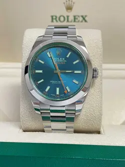 ROLEX MILGAUSS ZBLUE 116400GV MINT 2020