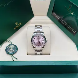 2025 New, Unworn Rolex Datejust 31mm, Pink Roman, Oyster, Ref. 278240 Complete
