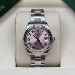2025 New, Unworn Rolex Datejust 31mm, Pink Roman, Oyster, Ref. 278240 Complete