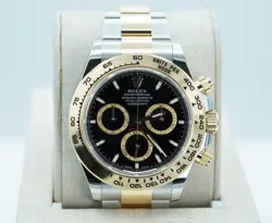 ROLEX 126503 DAYTONA TWO TONE YELLOW GOLD STEEL BLACK DIAL NEW MODEL 2025
