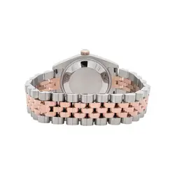 Rolex Datejust 31mm Rose Gold/Steel 178271 Fluted Bezel Jubilee Watch Box Papers