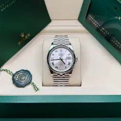 DATEJUST 36 SILVER