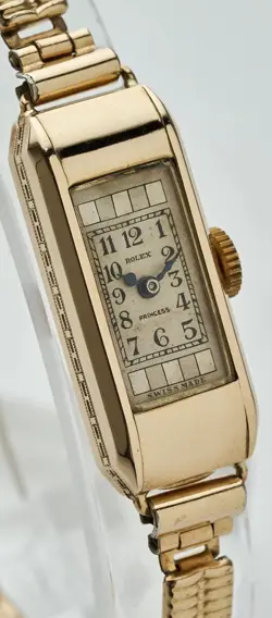 ROLEX PRINCESS  ‘1930’ RARE 9K GOLD LADIES VINTAGE COLLECTORS WATCH SERVICED