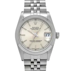 ROLEX DATEJUST 68240 SILVER WATCH 686473