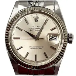 ROLEX DATEJUST STEEL WATCH 1601 73125053 143135319