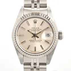 ROLEX DATEJUST 69174 WATCHES / SILVER MECHANICAL AUTOMATIC WOMEN