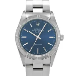 ROLEX AIR-KING 14010M BLUE WATCH 683705