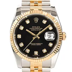 ROLEX DATEJUST 116233G D NUMBER BLACK A 683258