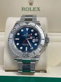 ROLEX YACHT-MASTER 40MM 126622 BLUE STEEL & PLATINUM MINT 2023