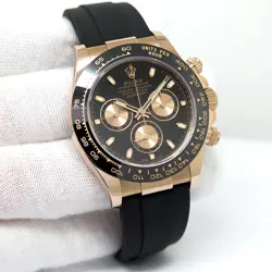 ROLEX 116515LN COSMOGRAPH DAYTONA 18K ROSE GOLD WITH BLACK DIAL