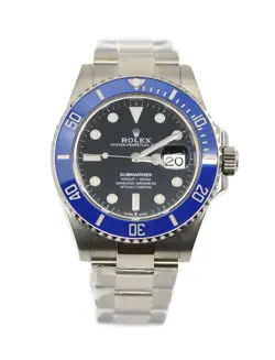 ROLEX SUBMARINER 18K WHITE GOLD WATCH 126619LB