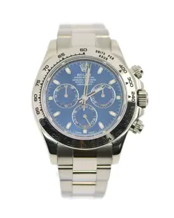 ROLEX DAYTONA 18K WHITE GOLD WATCH 116509