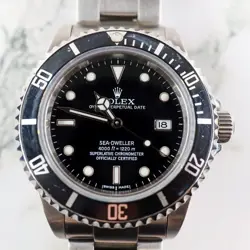 Rolex Sea-Dweller 16600 with Card 40mm Stainless Steel Oyster Braclet