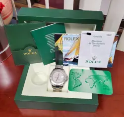 Rolex Yacht-Master 40mm Steel & Platinum Watch 16622 Complete Set 2005 Auto