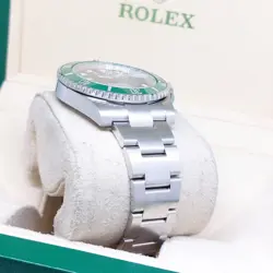 Rolex 40mm Green Dial Green Bezel Submariner Date 116610LV (2018)