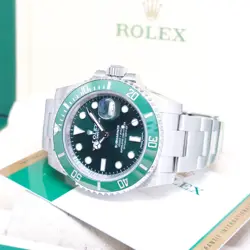 Rolex 40mm Green Dial Green Bezel Submariner Date 116610LV (2018)