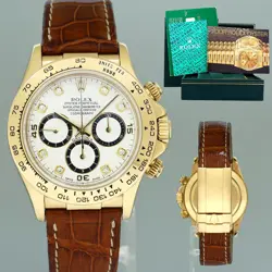 DIAMOND CHRONOGRAPH LEATHER