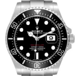 ROLEX SEADWELLER 43MM 50TH ANNIVERSARY BLACK DIAL MENS WATCH 126600 BOX CARD