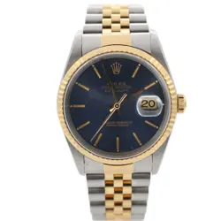 WRISTWATCH TWO TONEBLUE