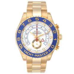 ROLEX YACHT-MASTER II 44MM CHRONOGRAPH YELLOW GOLD OYSTER BRACELET WATCH 116688