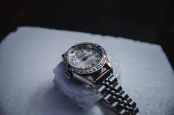 Vintage Rolex Lady Datejust 26mm Diamond/Sapphire Bezel with Jubilee Bracelet