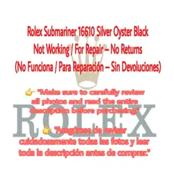 SUBMARINER 16610 SILVER