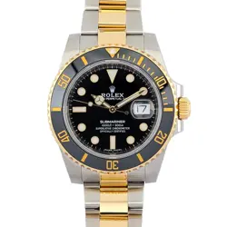 ROLEX 116613LN SUBMARINER DATE TWO TONE 40MM 2019 BOX & PAPERS