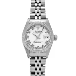ROLEX DATEJUST 69174 WHITE WATCH 681897