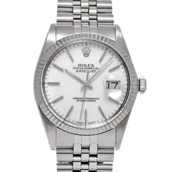 ROLEX DATEJUST 16014 WHITE WATCH 685127