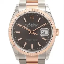 ROLEX DATEJUST 36 126231 PG×SS PG×SS AT SLATE DIAL