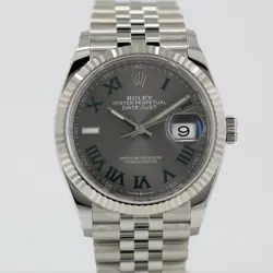 ROLEX DATEJUST 36 WIMBLEDON DIAL - JUBILEE - 126234 (PRE-OWNED)