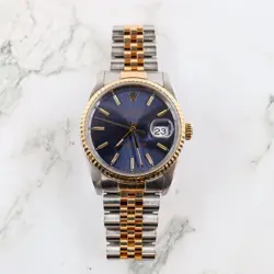 ROLEX DATEJUST 16233 36MM TWO TONE STAINLESS STEEL AND GOLD JUBILEE BRACELET